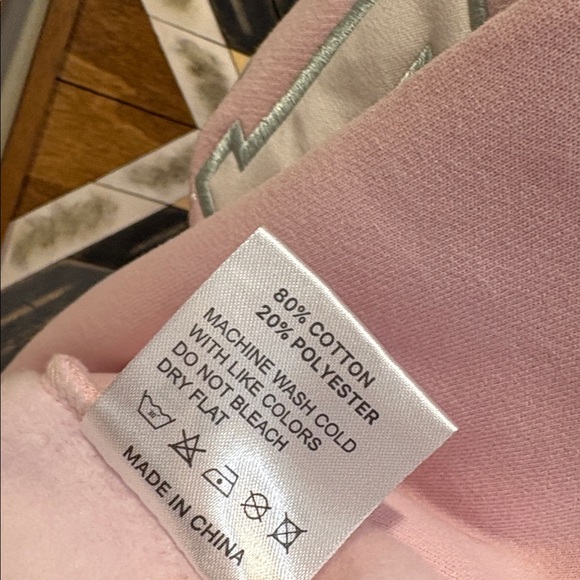 PARKE Fleece Varsity Mockneck in Sprinkle size S/M NEW - Picture 10 of 12